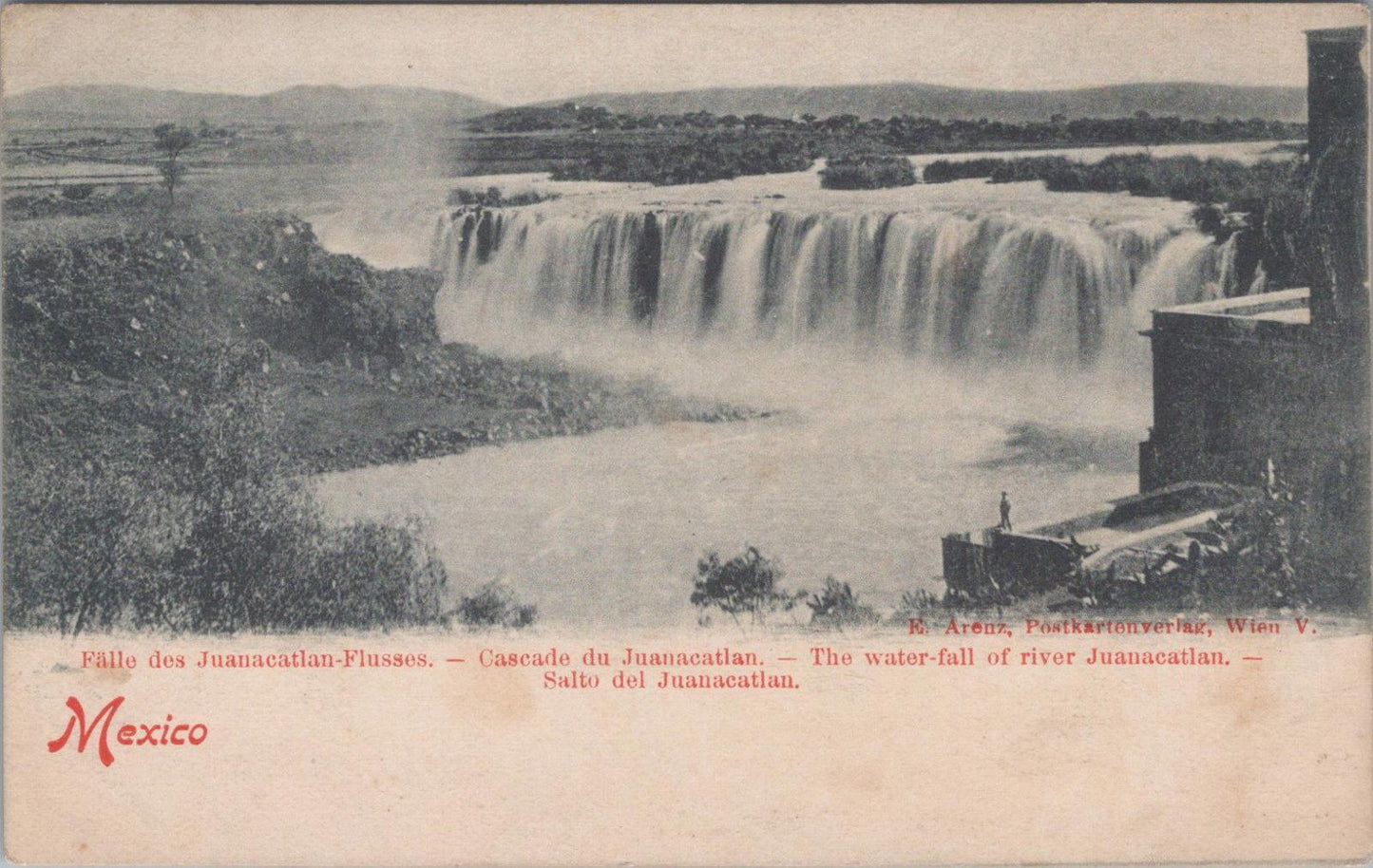 Mexico Postcard - Juanacatlán Falls, Santiago River, Jalisco  XT778