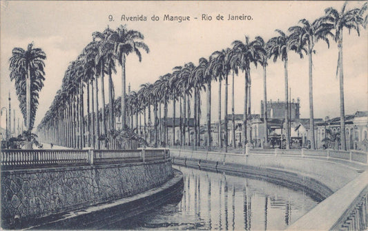 Brazil Postcard - Avenida do Mangue, Canal do Mangue in Rio de Janeiro  XT782