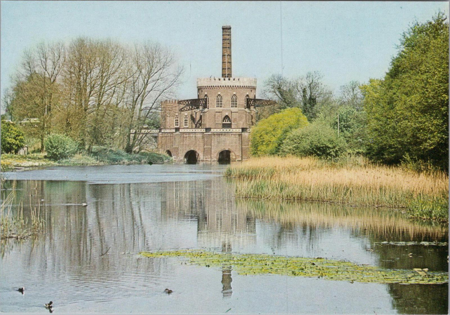Netherlands Postcard-Stoommachine De Cruquius Pump Station,Haarlemmermeer XT1152