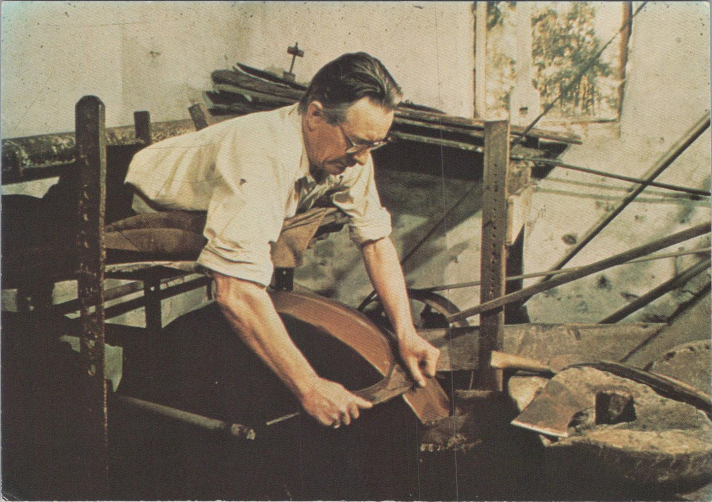 Devon Postcard-Grinding House,Finch Foundry Museum,Sticklepath,Okehampton XT1171