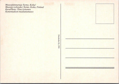 Finland Postcard - Museum icebreaker Tarmo, Kotka  XT1208
