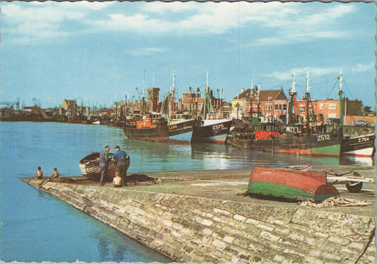 Belgium Postcard - Zeebrugge, Vissershaven / Port de pêche, Fishing Port XT1209