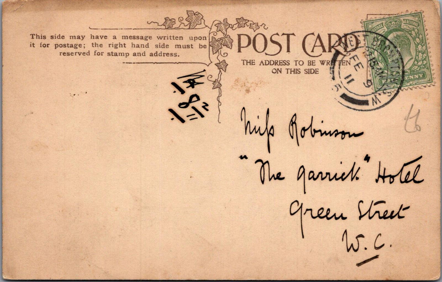 Artist Postcard - Dutch Boy Scrumping With Dog, Artist Ethel Parkinson  XT1303