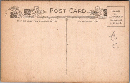 Motto Postcard: Whats the Matter Anyhow. Winter Cabin Classical Arch View XT1846