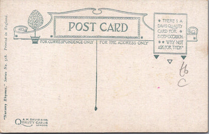 Nursery Rhymes Postcard: Multiplication is Vexation, School Child XT1847