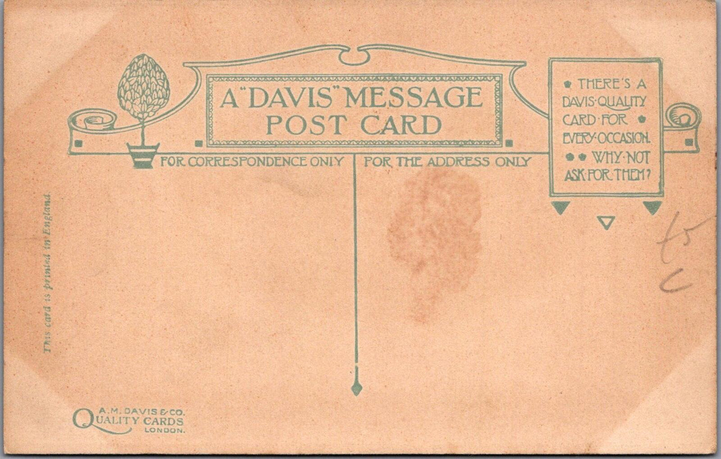 Motto Postcard: It's Not A Bit Original. I Love You Verse XT1854