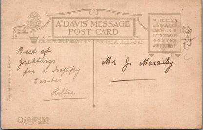 Greetings Postcard: Neglecting Business Verse Robert H Lord Cottage Art XT3400