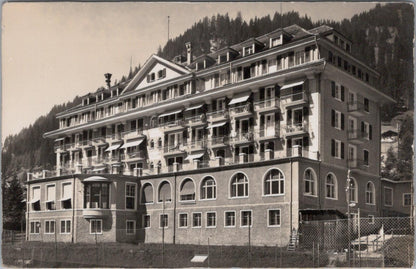 Switzerland Postcard: Adelboden, Nevada Palace Hotel, Alpine Resort View XT2098