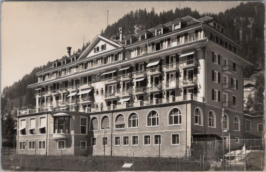 Switzerland Postcard: Adelboden, Nevada Palace Hotel, Alpine Resort View XT2098