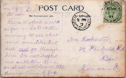 Essex Postcard: Magdalen Laver St Mary Magdalene Church Real Photo 1910's XT2115