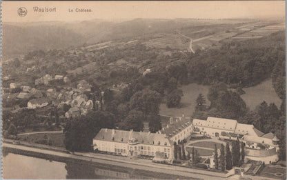 Belgium Postcard: Waulsort Le Chateau Panorama Ancient Abbey & Village  XT2124