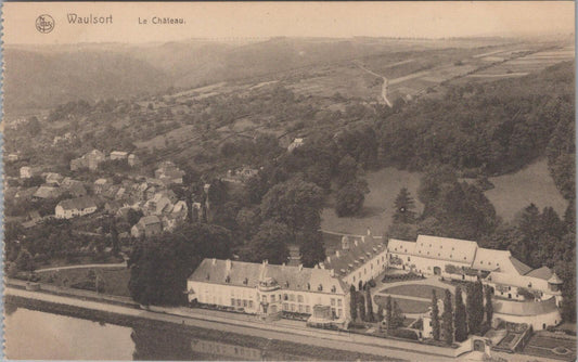 Belgium Postcard: Waulsort Le Chateau Panorama Ancient Abbey & Village  XT2124