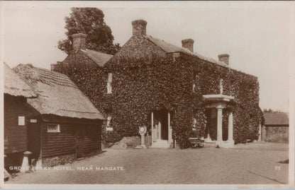 Kent Postcard: Upstreet Grove Ferry Hotel near Margate Real Photo  XT2131