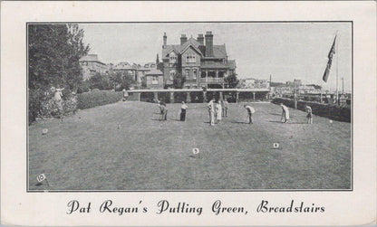 Pat Regans Putting Green Broadstairs Leisure Kent England Postcard XT2347