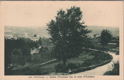 France Postcard Oyonnax Route d'Echallon Editions A Gauthier Ain 1910s XT2350