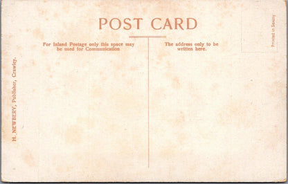 West Sussex Postcard Crawley Old Tree And Rectory Lodge Historic Village XT2365