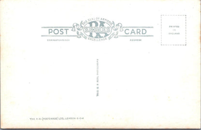 Jersey Postcard St Matthew's Millbrook Glass Church Lalique Art Deco XT2371