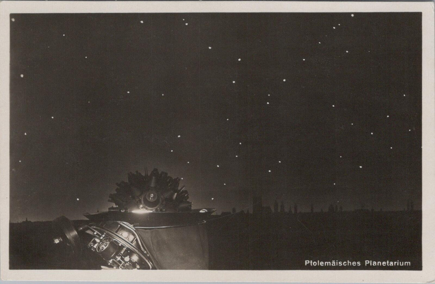 Germany Postcard Munich Ptolemaic Planetarium Deutsches Museum RPPC XT2379