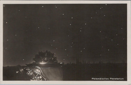 Germany Postcard Munich Ptolemaic Planetarium Deutsches Museum RPPC XT2379