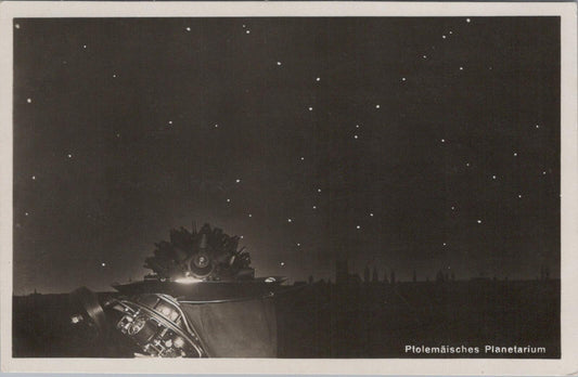 Germany Postcard Munich Ptolemaic Planetarium Deutsches Museum RPPC XT2379