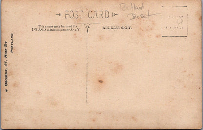 Dorset Postcard Portland Edwardian Group Portrait Real Photo RPPC  XT2391