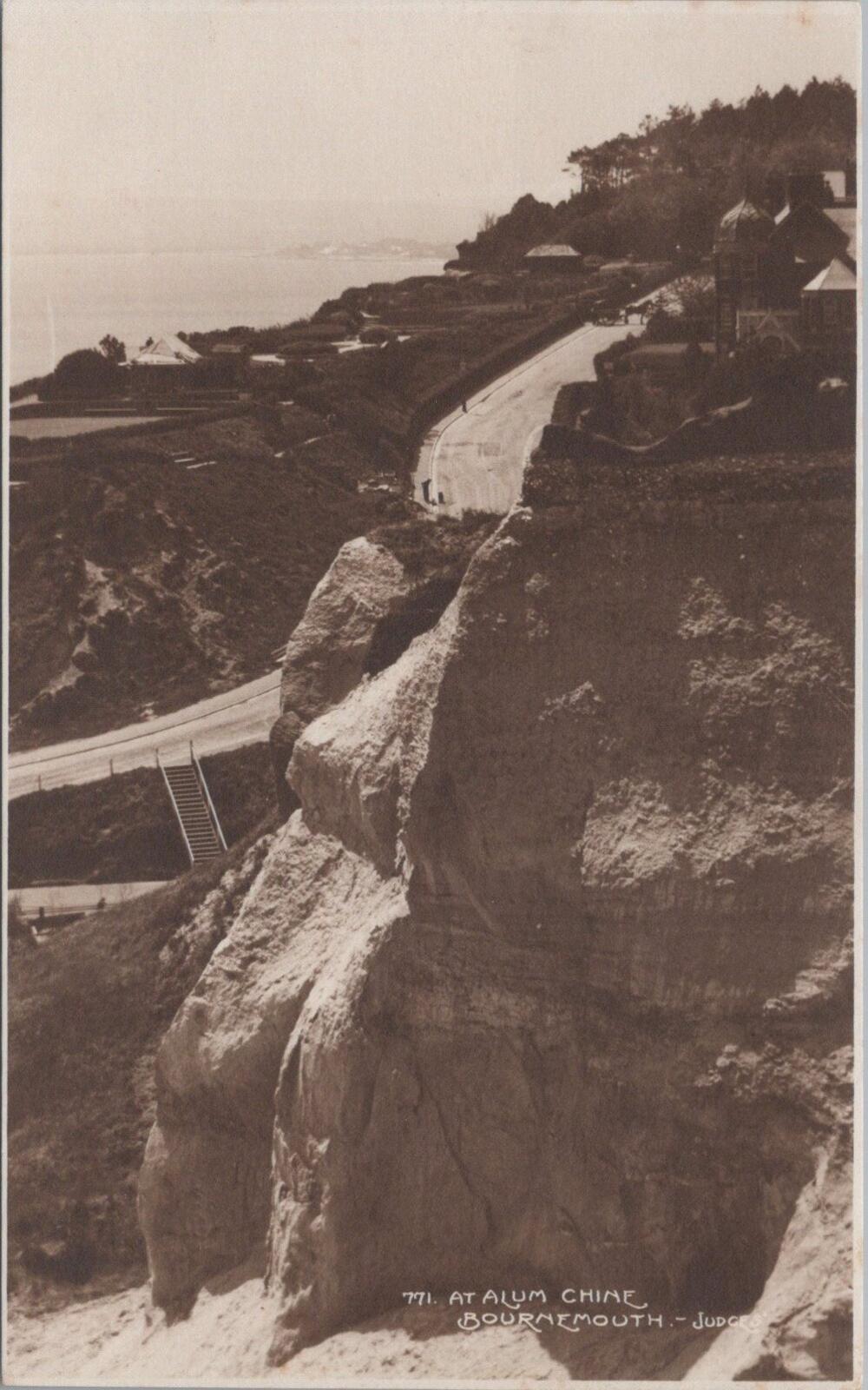 Dorset Postcard: Alum Chine Bournemouth Suspension Bridge Judges  XT2403