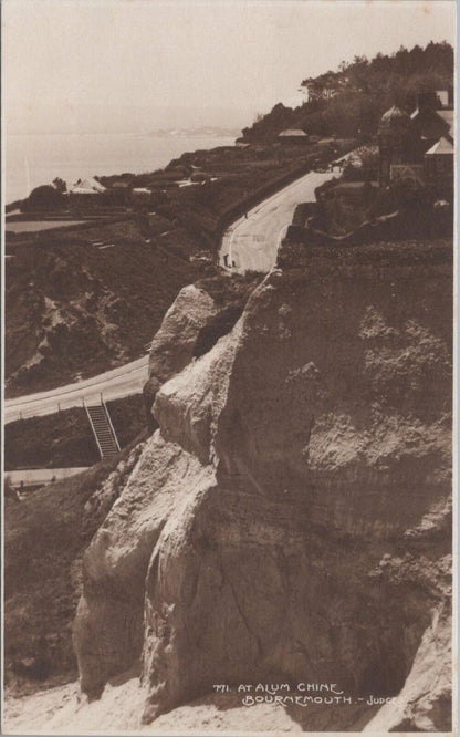 Dorset Postcard: Alum Chine Bournemouth Suspension Bridge Judges  XT2403