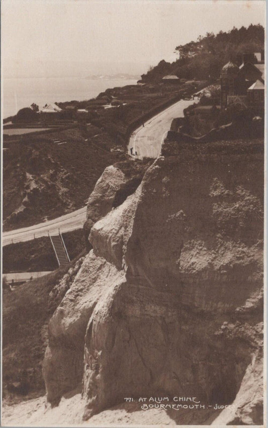 Dorset Postcard: Alum Chine Bournemouth Suspension Bridge Judges  XT2403