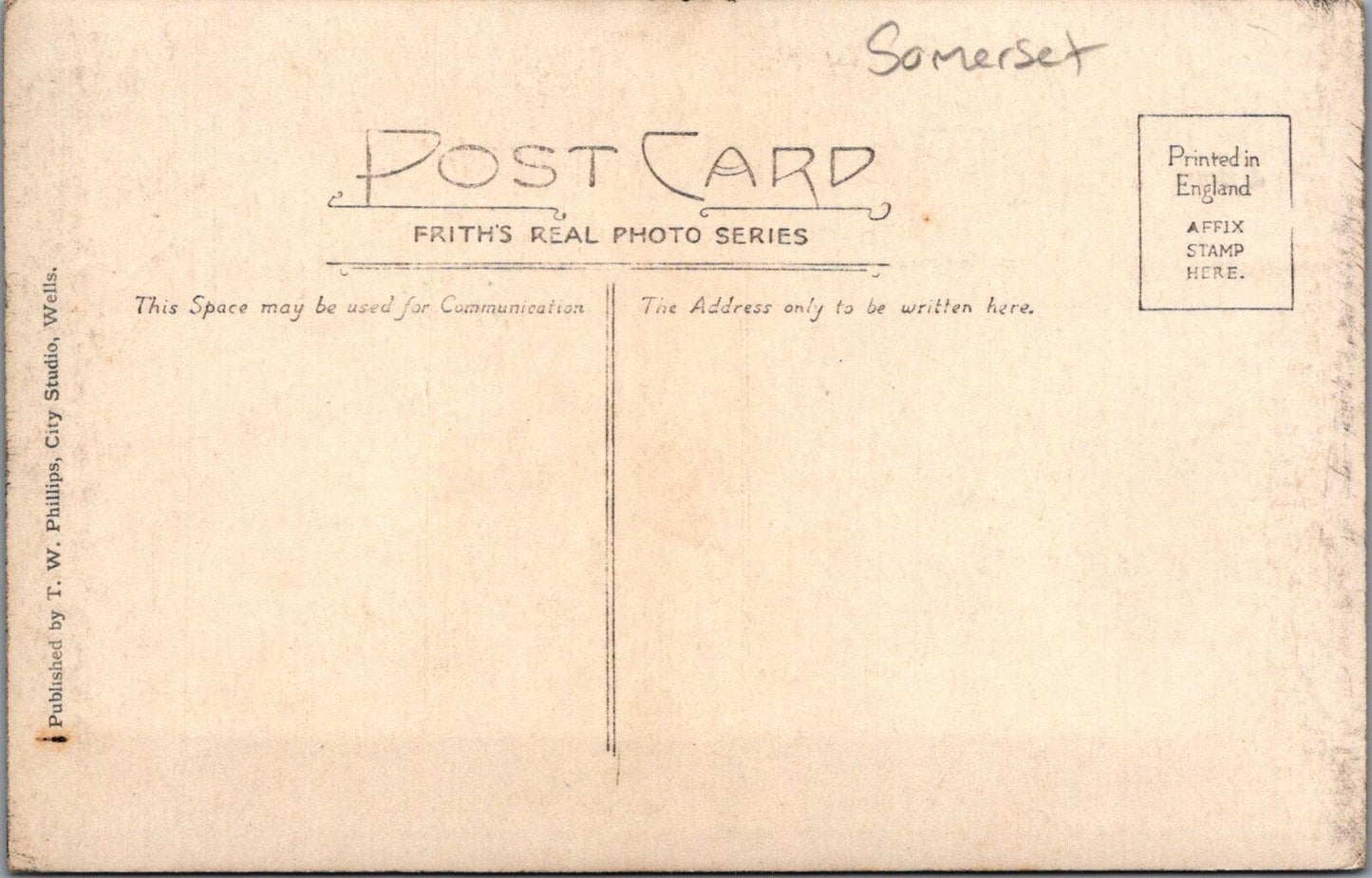 Somerset Postcard: The Swan Hotel Wells RPPC, 15thc Coaching Inn XT2408