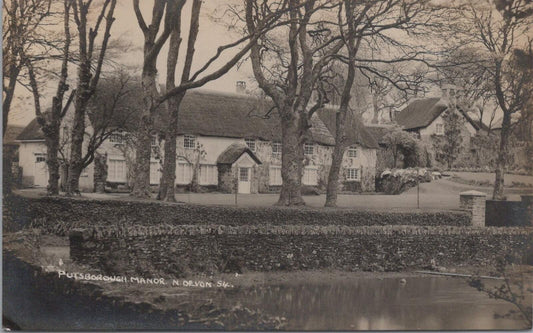 Devon Postcard: Putsborough Manor Georgeham nr Georgeham Braunton  XT2409