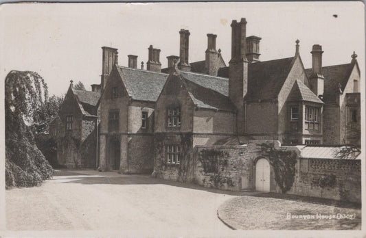 Gloucestershire Postcard Bourton House Bourton-on-the-Hill RPPC Photo XT2411