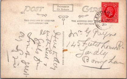 Argyll Postcard Glendaruel House Highland Hotel Baronial RPPC Photo XT2414