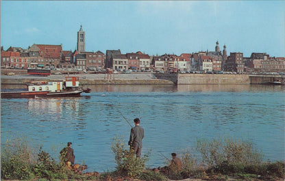 Netherlands Postcard: Venlo Gezicht Op De Maas DeMuinck Co 1960s Chrome XT2868