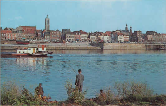 Netherlands Postcard: Venlo Gezicht Op De Maas DeMuinck Co 1960s Chrome XT2868