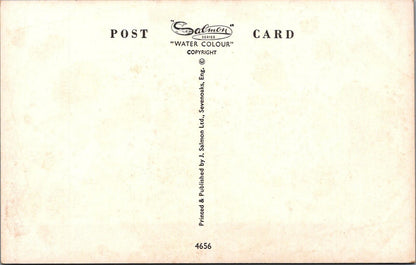 Warwickshire Postcard:Shakespeares Stratford Upon Avon Map M F Peck 1950s XT2871