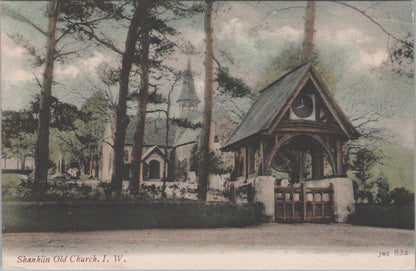 Isle of Wight Postcard - Shanklin Old Church, St. Blasius  XT1332
