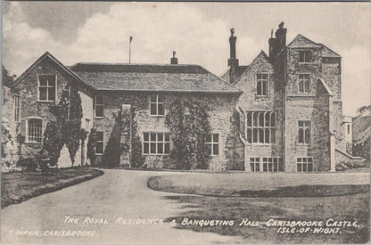 Isle of Wight Postcard-Royal Residence,Banqueting Hall,Carisbrooke Castle XT1337