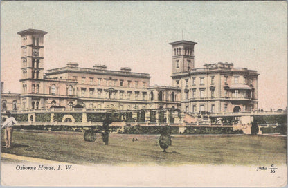 Isle of Wight Postcard - Osborne House, nr East Cowes, Queen Victoria XT1350