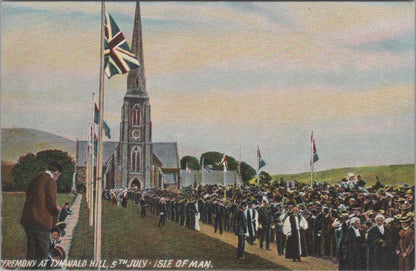Isle of Man Postcard - Tynwald Day Ceremony, IOM National Day   XT1362