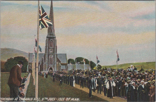 Isle of Man Postcard - Tynwald Day Ceremony, IOM National Day   XT1362