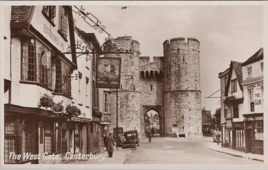 Kent Postcard - The Westgate Towers in Canterbury  XT1372