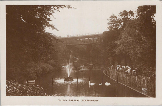 Yorkshire Postcard - Valley Gardens, Scarborough  XT1374