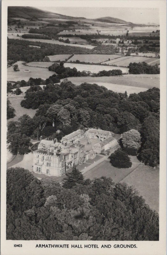 Cumbria Postcard - Armathwaite Hall Hotel & Grounds nr Bassenthwaite Lake XT1383