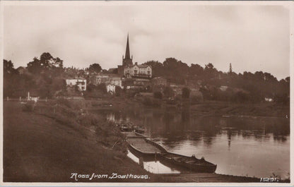 Herefordshire Postcard: Ross-on-Wye from Boathouse  XT1401