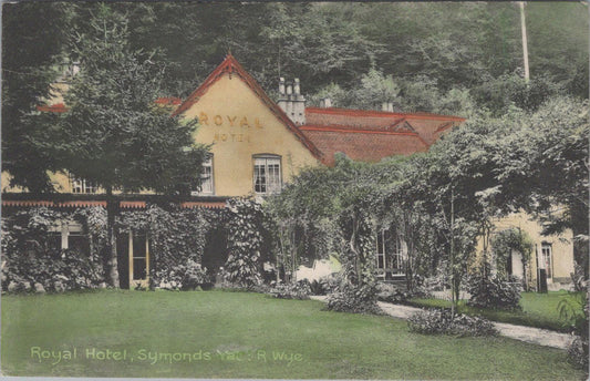 Herefordshire Postcard: Royal Hotel, Symonds Yat & River Wye   XT1402