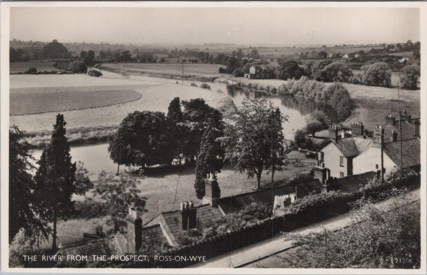 Herefordshire Postcard: The River From The Prospect, Ross-on-Wye  XT1403