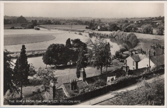 Herefordshire Postcard: The River From The Prospect, Ross-on-Wye  XT1403