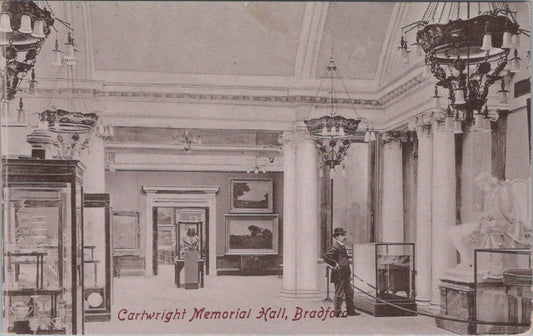 Yorkshire Postcard: Cartwright Memorial Hall, Lister Park, Bradford  XT1418