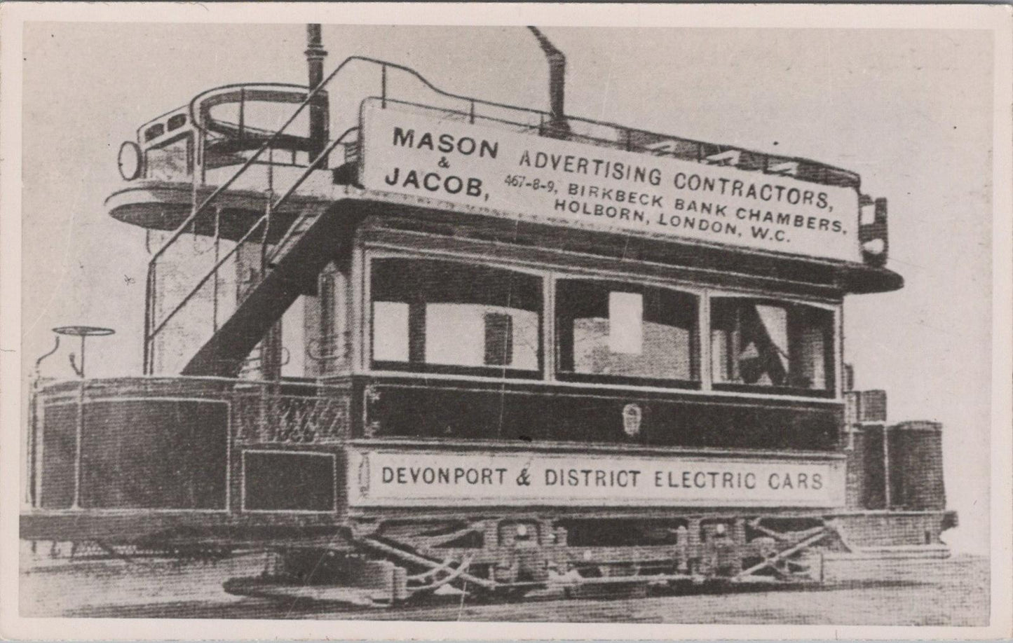 Devon Photo: Devonport & District Electric Cars, Mason & Jacob  XT1426
