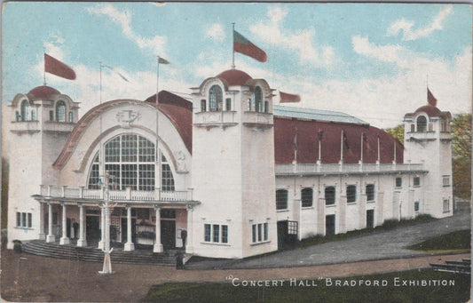 Yorkshire Postcard: "Concert Hall" Bradford Exhibition 1904 - XT1430